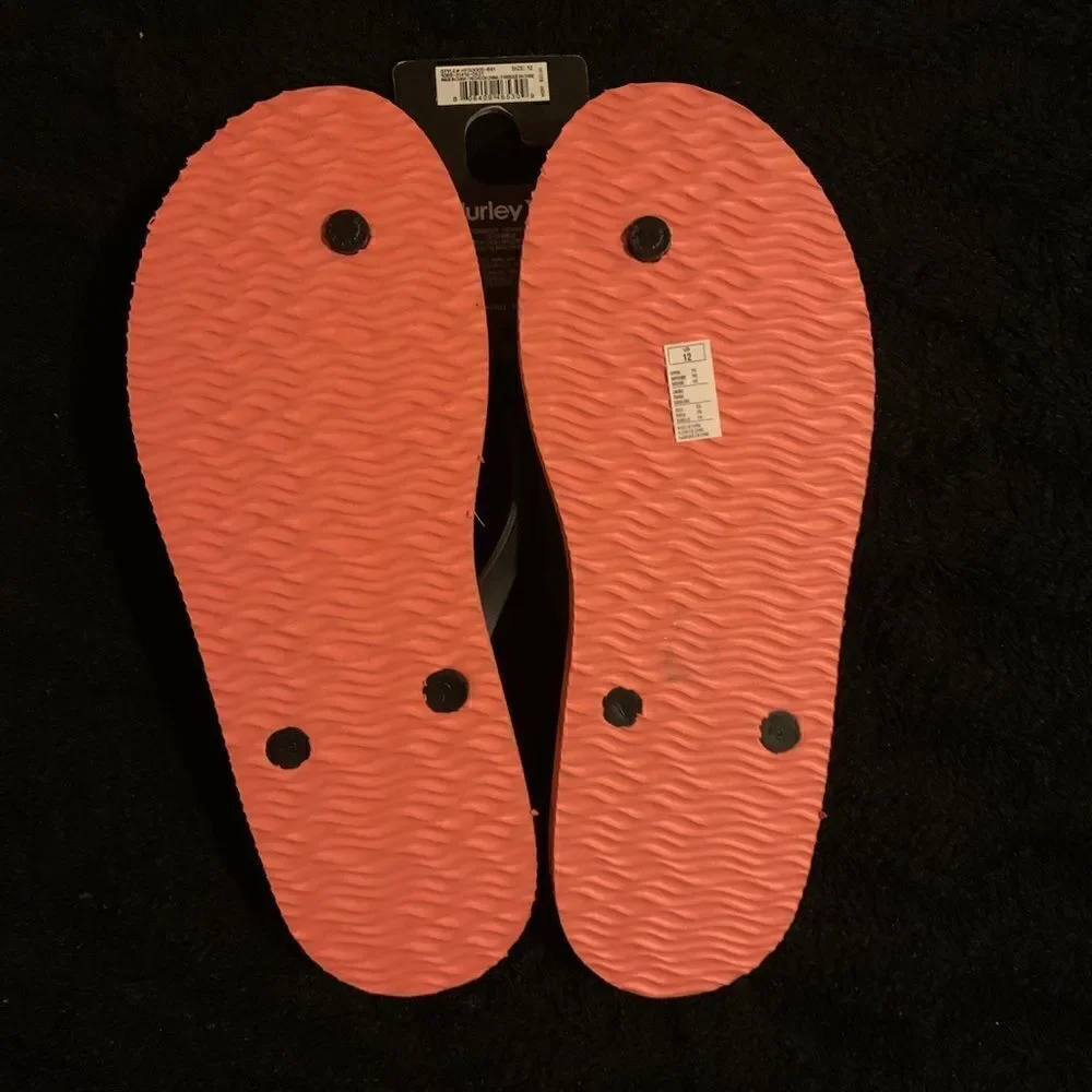 Hurley mens sandals size 12